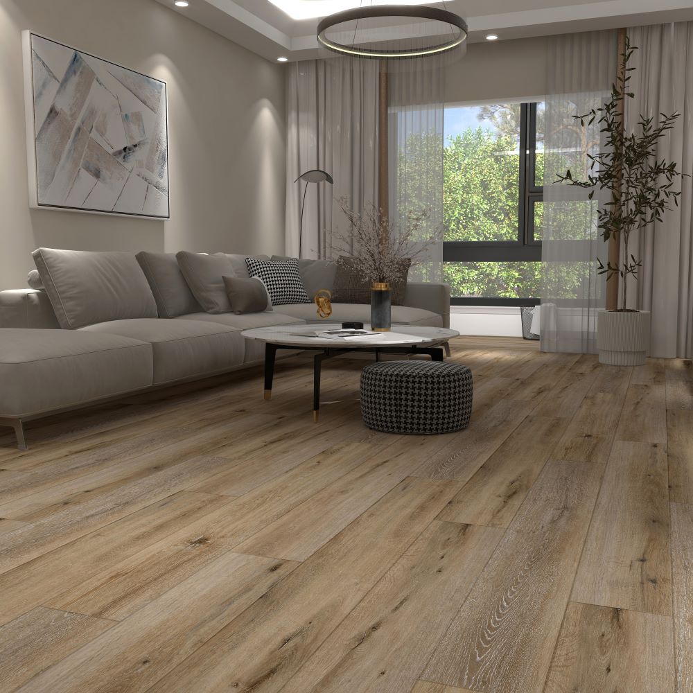 Aquacore Washed & Smoked Oak Click SPC Flooring - homes-and-floors