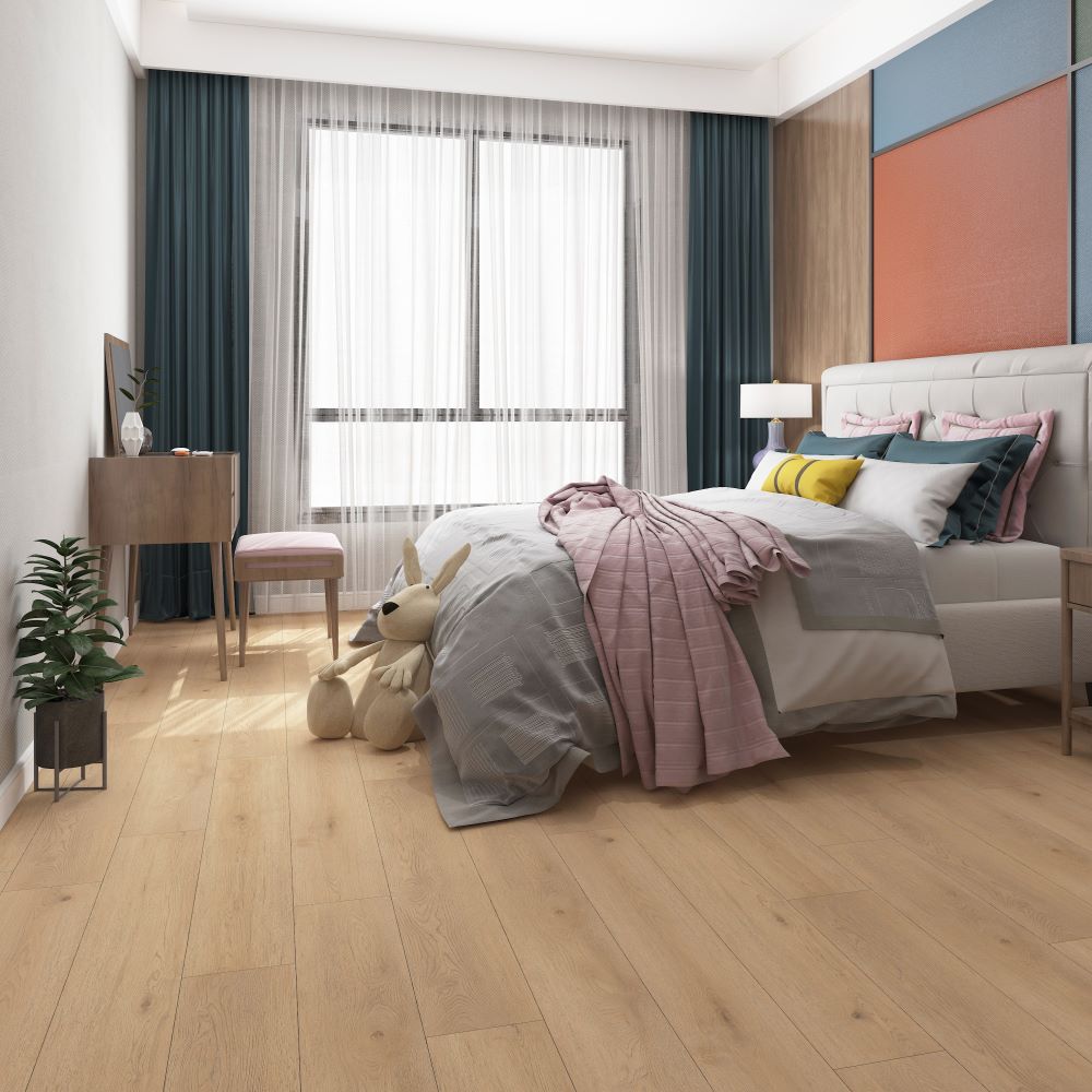 Aquacore Pure Satin Oak Click SPC Flooring - homes-and-floors