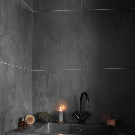 Berry Alloc Wall & Water Shower Panel Black Velvet