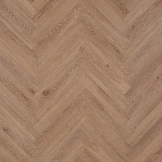 Berry Alloc Chateau 8mm Bloom Light Brown Herringbone Laminate