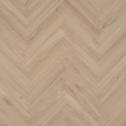 Berry Alloc Chateau 8mm Bloom Sand Natural Herringbone Laminate