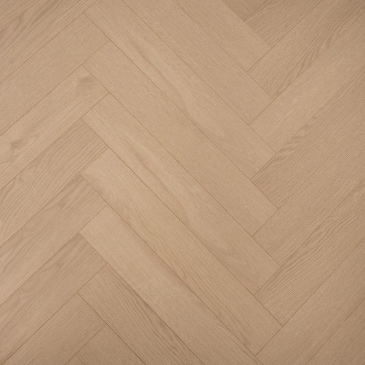 12mm Sandy Oak Laminate Herringbone Flooring