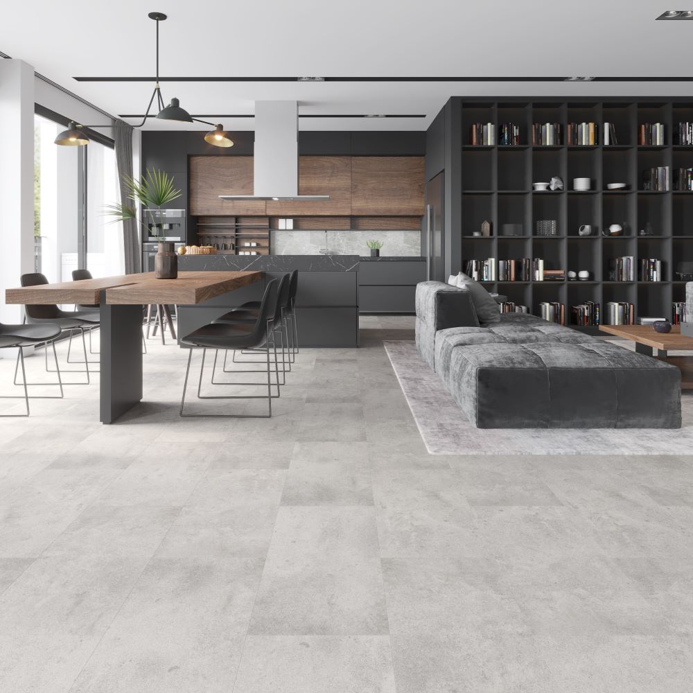 BML Cement Light SPC Click Floor Tile - homes-and-floors