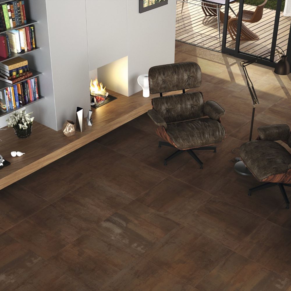APE Dorian Brown Porcelain Tile