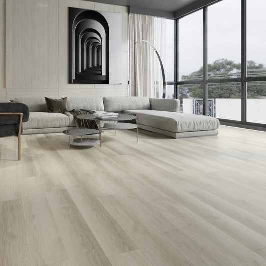 BML Grey Oak SPC Click Flooring - homes-and-floors