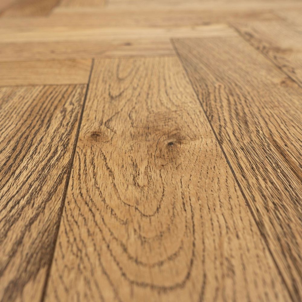 Cambridge Herringbone Cottage Oak 18 x 100 x 500 (mm)