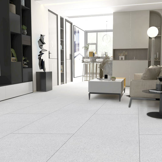 Aquacore Frosted Stone Click SPC Floor Tile - homes-and-floors