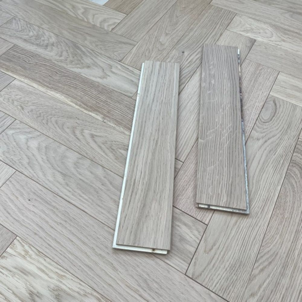 Harrogate Herringbone Invisible Oak 10 x 90 x 450 (mm)