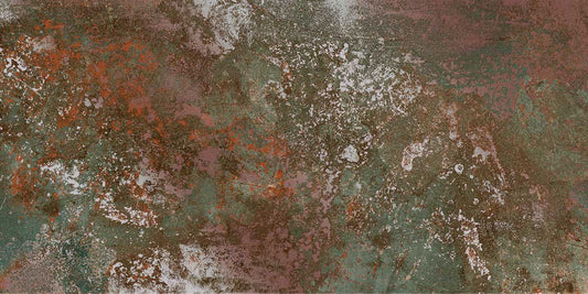 Metallic Teal Porcelain Wall and Floor Tile 60 x 120 (cm) - homes-and-floors