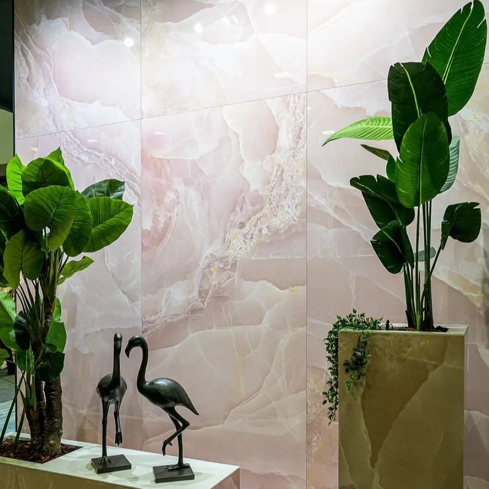 Baldocer Onyx Rose Porcelain Tile 60 x 120 (cm)