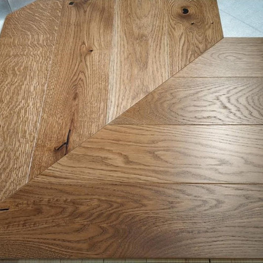 Oxford Chevron Smoky Oak Wood Flooring 14 x 130 x 725 (mm)