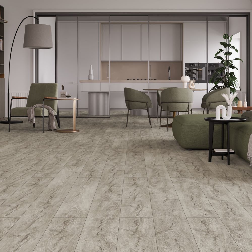 Aquacore 8mm Water Resistant Tigris Oak Laminate Floor