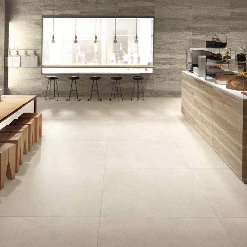 Wabi Bianco Lappato Porcelain Floor Tile 120 x 120 (cm)