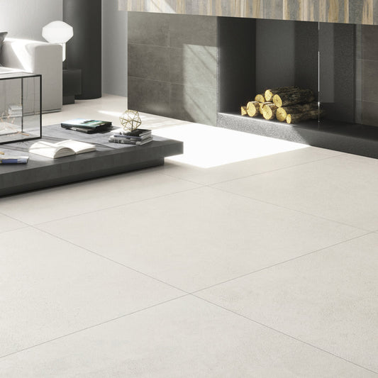Wabi Bianco Lappato Porcelain Floor Tile 120 x 120 (cm)