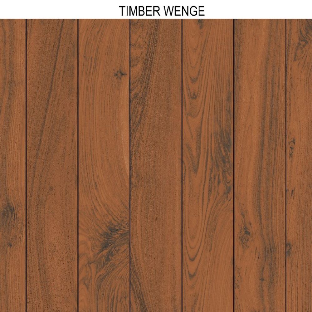 Timber Wenge Wood Effect Porcelain Wall & Floor Tile 20 x 120 (cm) - homes-and-floors