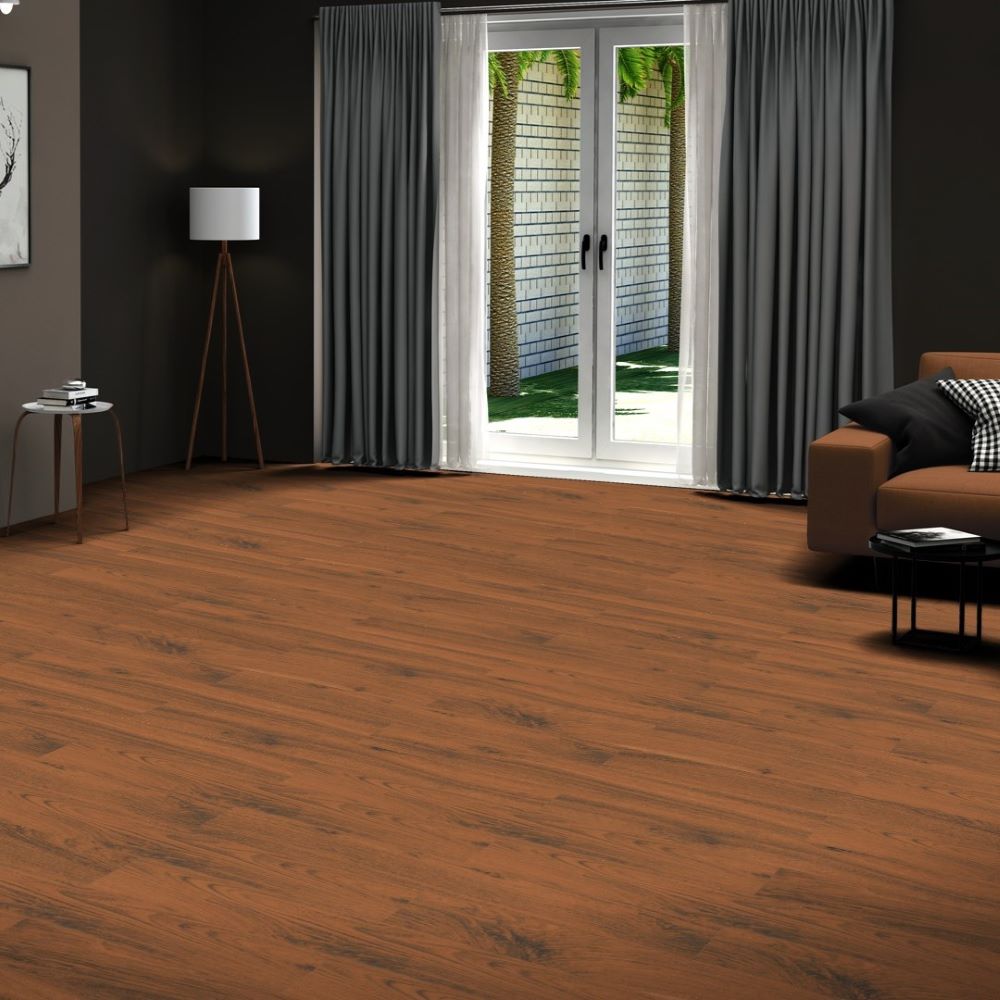 Timber Wenge Wood Effect Porcelain Wall & Floor Tile 20 x 120 (cm) - homes-and-floors