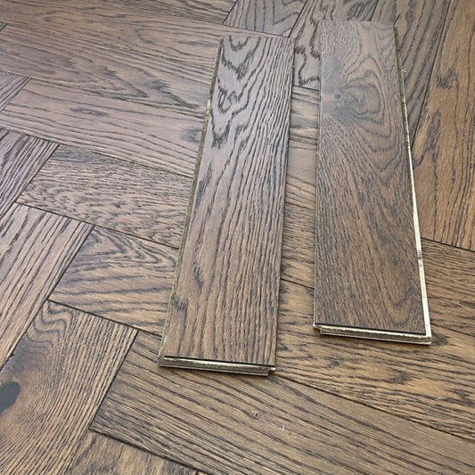 Harrogate Herringbone Whiskey Oak 10 x 90 x 450 (mm)
