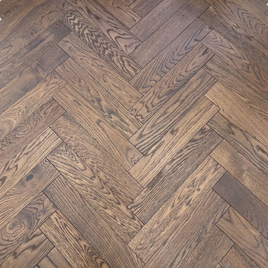 Harrogate Herringbone Whiskey Oak 10 x 90 x 450 (mm)