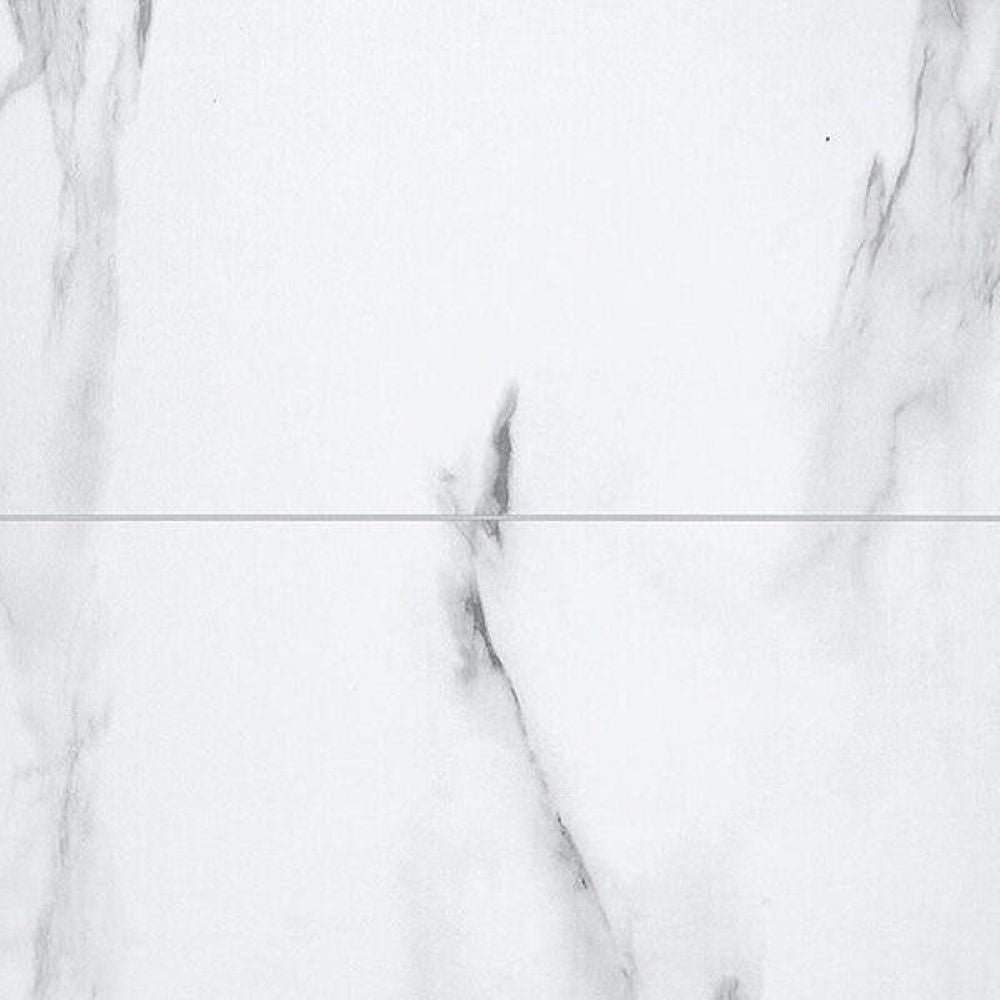 Berry Alloc Wall & Water Shower Panel White Marble