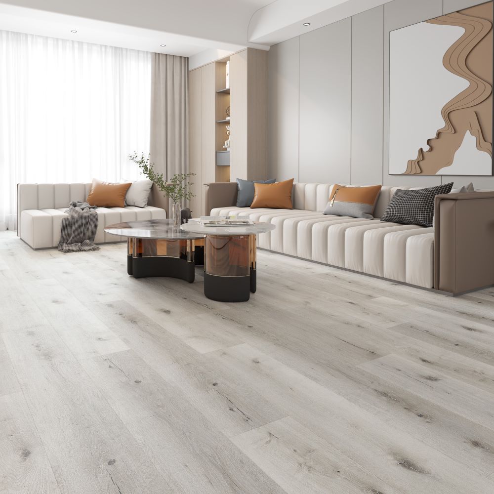 BML Rustic Grey Oak SPC Wide Flooring - homes-and-floors