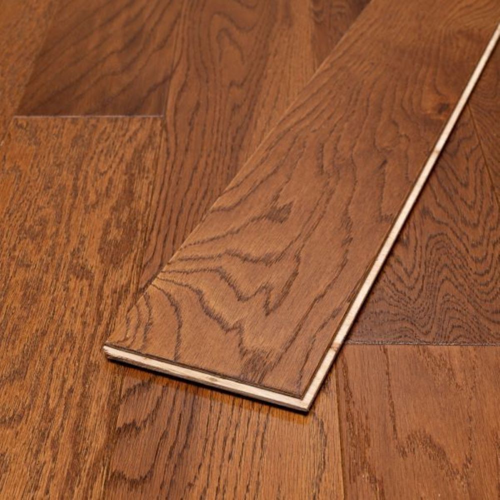 Developer Brown Oak Wood Flooring 10 x 125 (mm)