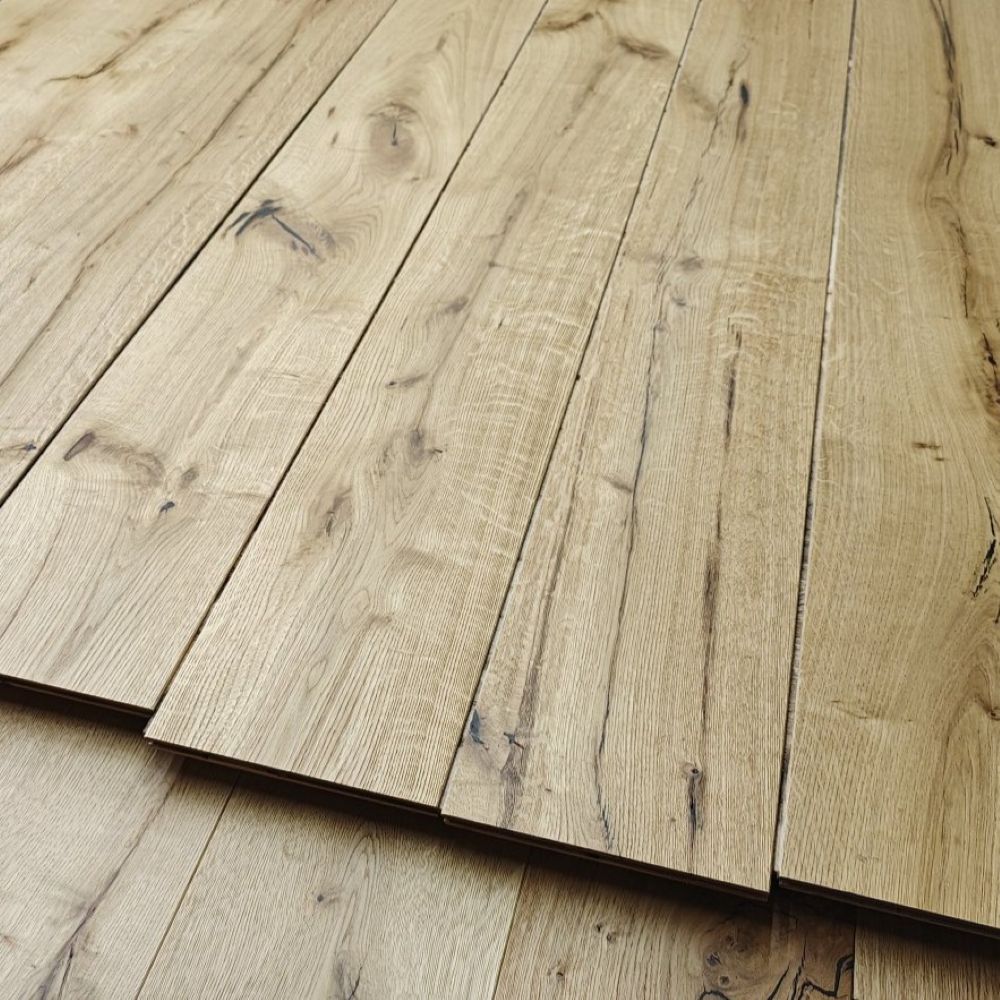 Georgian Antique Natural Oak Wood Flooring 14 x 220 x 2200 (mm)