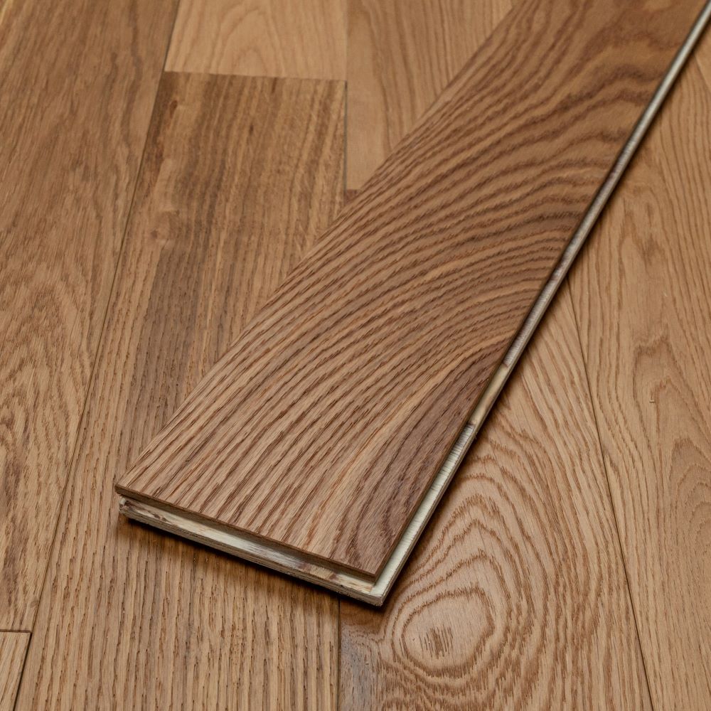 Beaconsfield Natural Brushed Oak Wood Flooring 18 x 125 (mm)