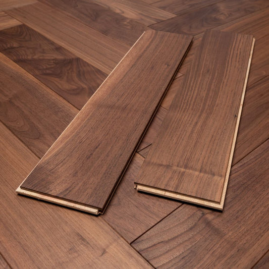Oxford Herringbone American Black Walnut Oiled 14 x 125 x 600 (mm)
