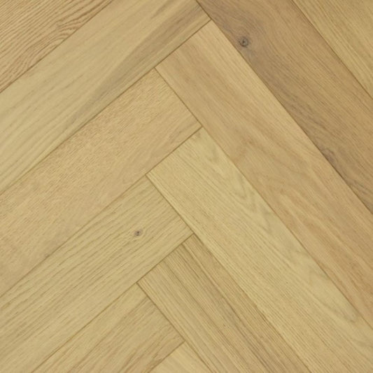 Oxford Herringbone Natural Brushed Oak 14 x 125 x 600 (mm)