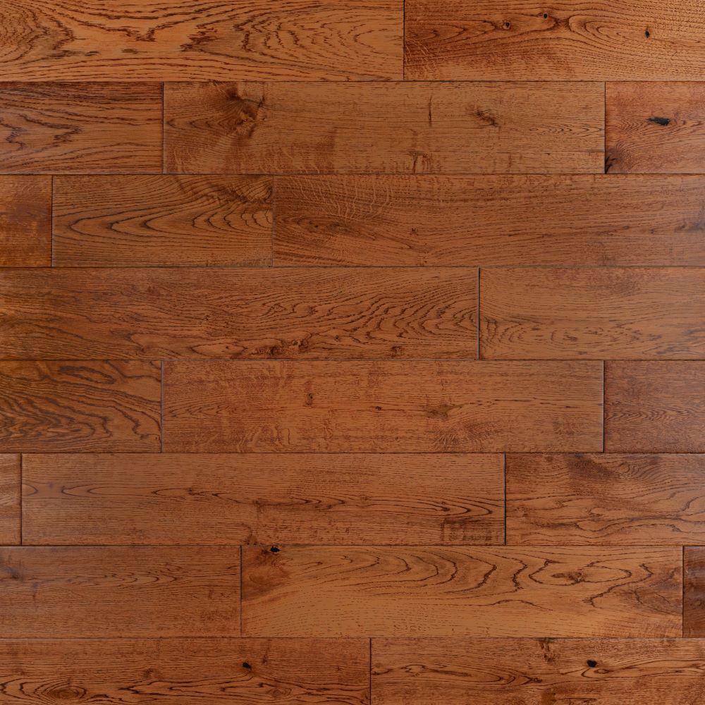 Windsor Golden Hand Scraped Oak Wood Flooring 18 x 125 (mm) - homes-and-floors