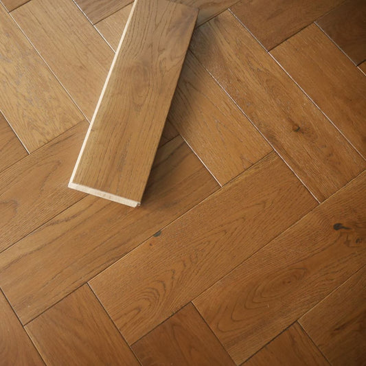 Marlow Solid Smoked Oak Parquet Blocks