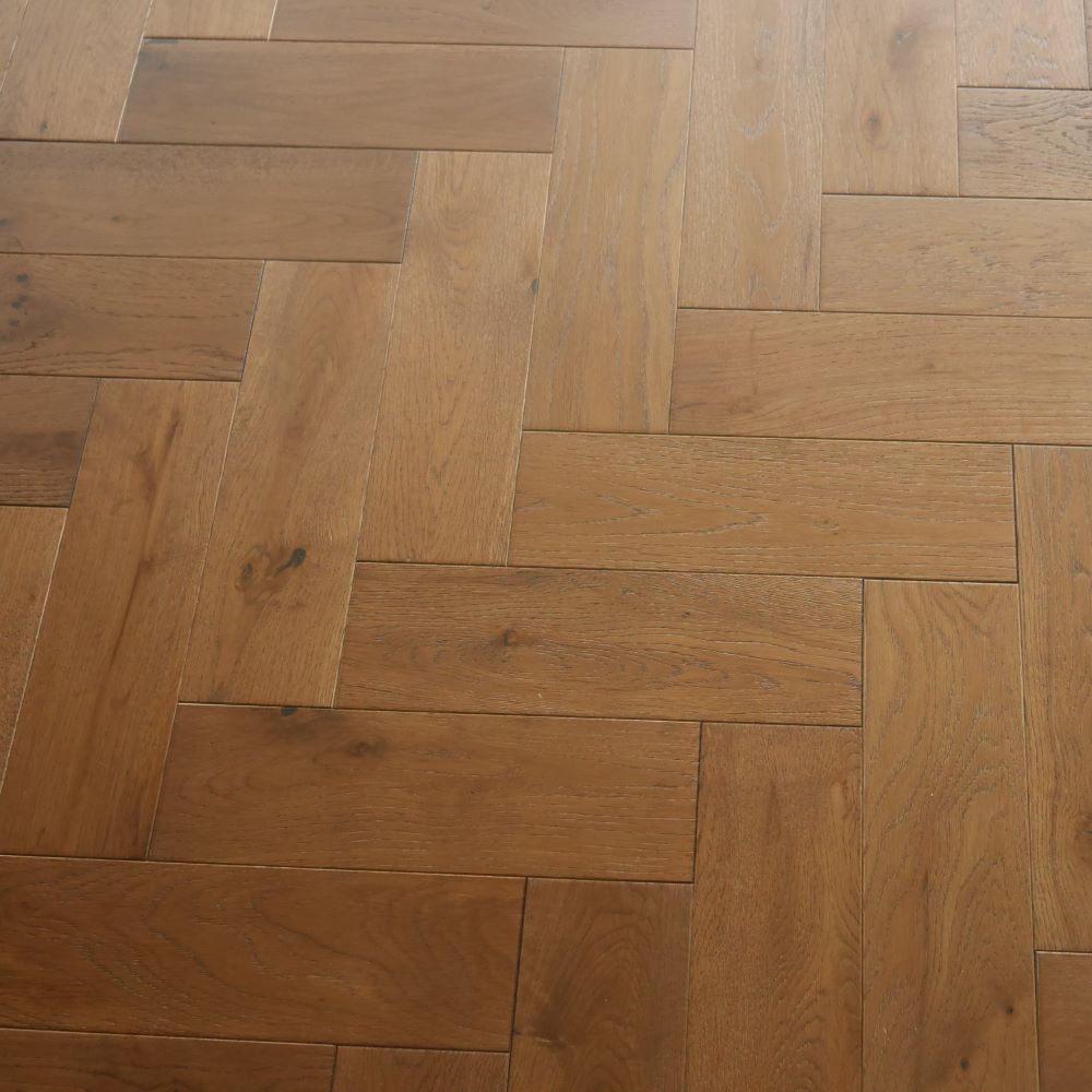 Marlow Solid Smoked Oak Parquet Blocks 18 x 90 x 300 (mm)