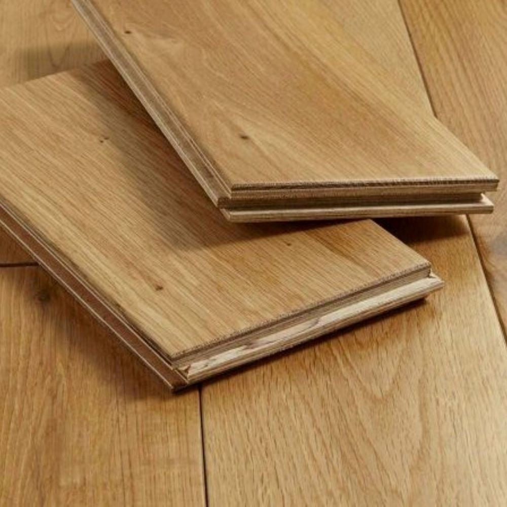 Cobham Natural Oak UV Lacquered Wood Floor 14 x 150 (mm) - homes-and-floors