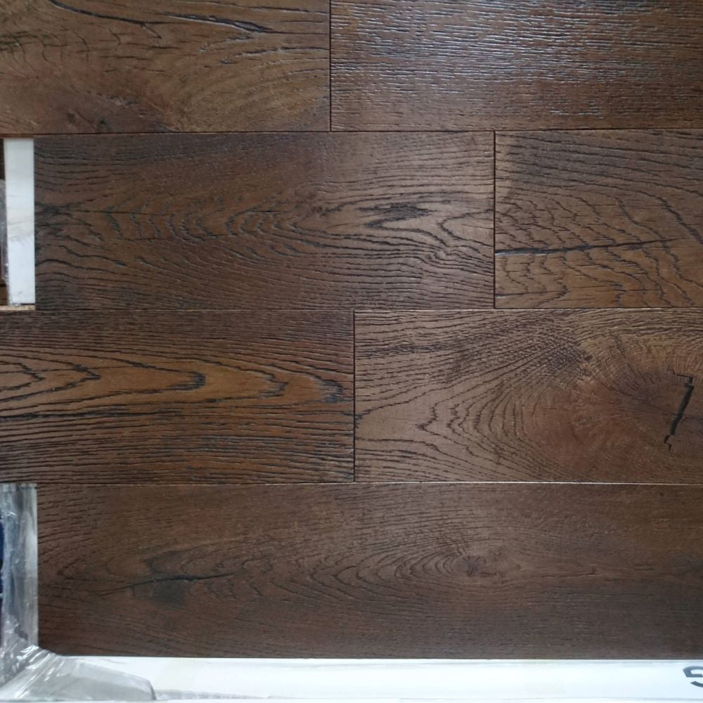 Victorian Antique Dark Oak Flooring 14 x 190 (mm) - homes-and-floors