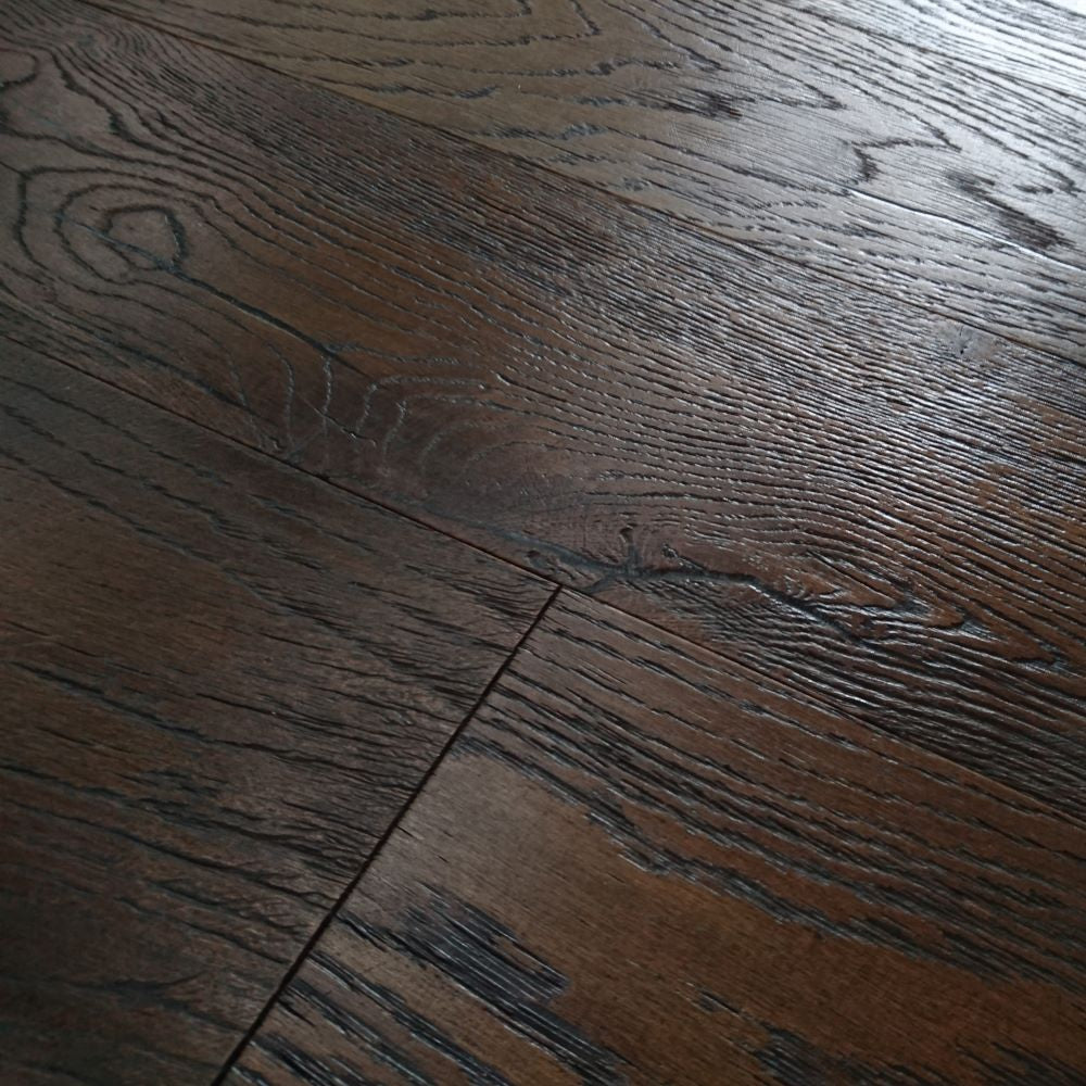 Victorian Antique Dark Oak Flooring 14 x 190 (mm) - homes-and-floors