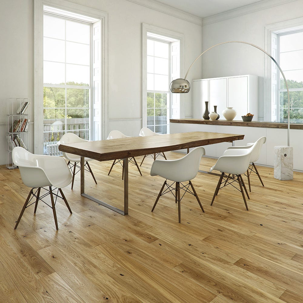 Weybridge Brushed Oiled Oak Wooden Floor (5G Click) 14 x 180 (mm) - homes-and-floors
