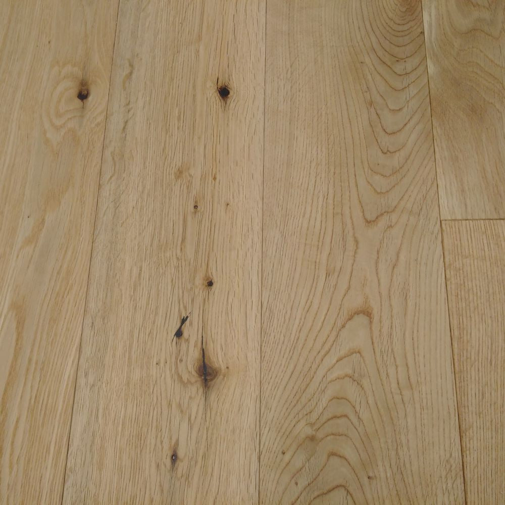 Ascot Natural Brushed Oak Wood Flooring 14 x 125 (mm) - homes-and-floors
