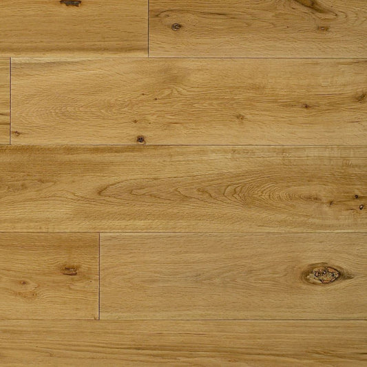 Windsor Solid Natural Brushed Oak Wood Flooring 18 x 150 (mm) - homes-and-floors