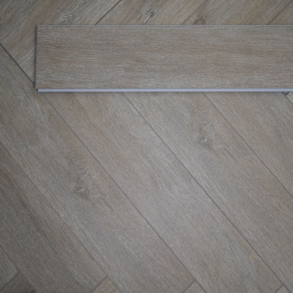BML Herringbone Misty Smoked SPC Luxury Vinyl Flooring - homes-and-floors
