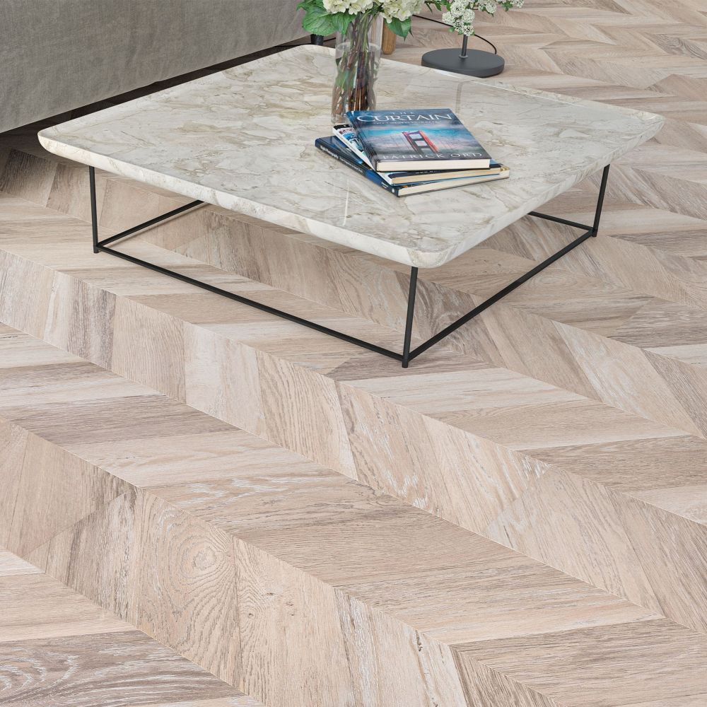 AGT Pruva Likya Chevron Laminate Floor