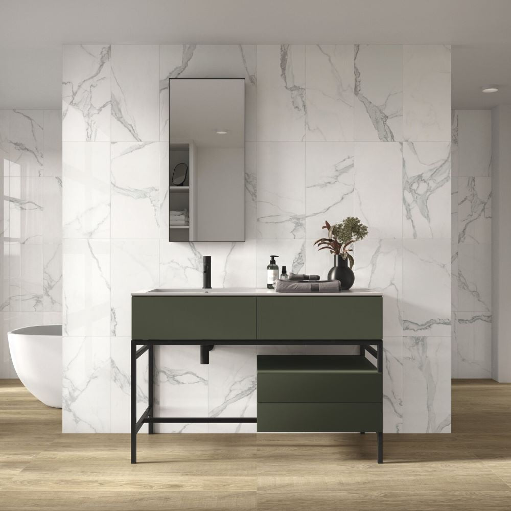 APE Luna Blanca Porcelain Wall & Floor Tile