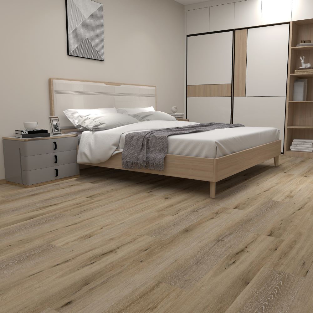 Aquacore Latte Oak Click SPC Flooring