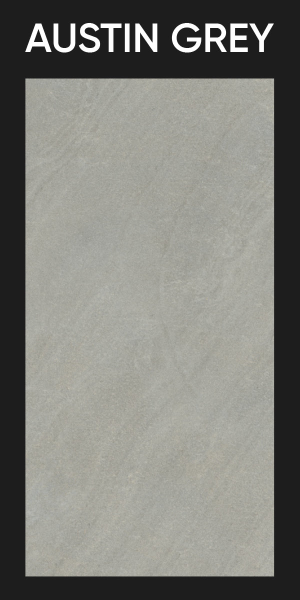 20mm Porcelain Outdoor Tile Austin Grey