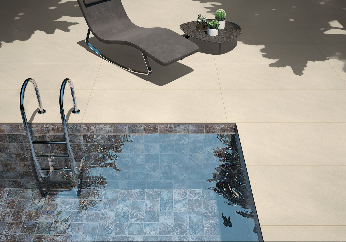 20mm Porcelain Outdoor Tile Austin Ivory