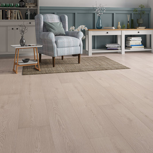 12mm Misty Grey Laminate Floor