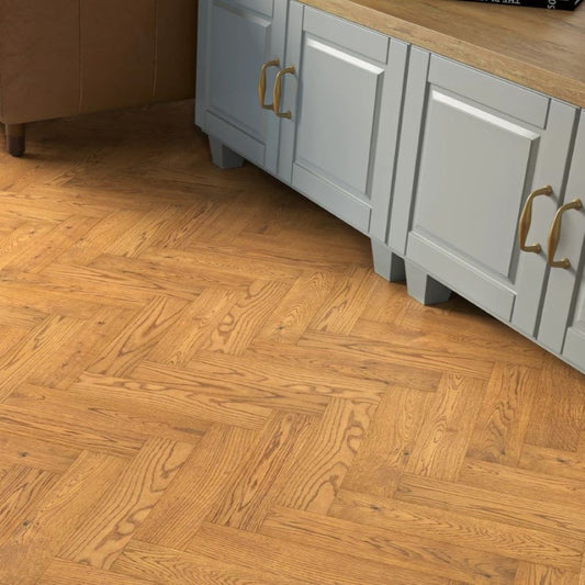 Durham Herringbone Golden Oak 20 x 80 x 350 (mm)