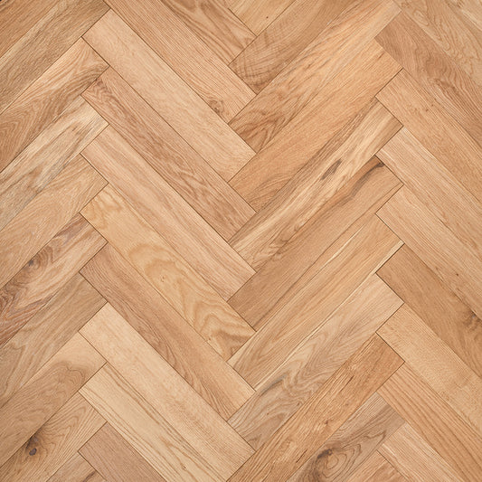 Durham Herringbone Smooth UV Oiled Oak 20 x 80 x 350 (mm)