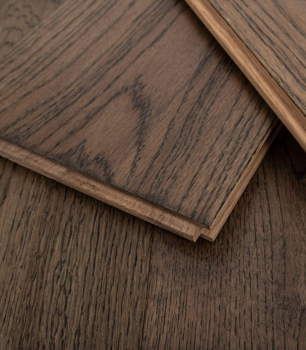Windsor Solid Dark Oak Wood Flooring 18 x 150 (mm)