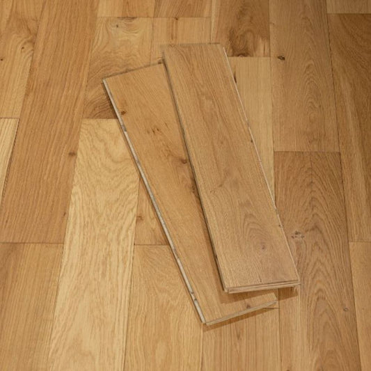 Ascot Brushed UV Oiled Oak Wood Flooring 14 x 125 (mm) - homes-and-floors