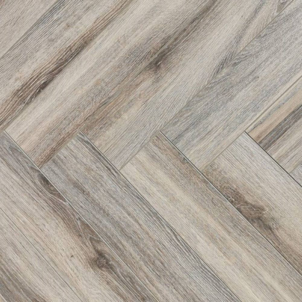 12mm Durham Oak Laminate Herringbone Flooring